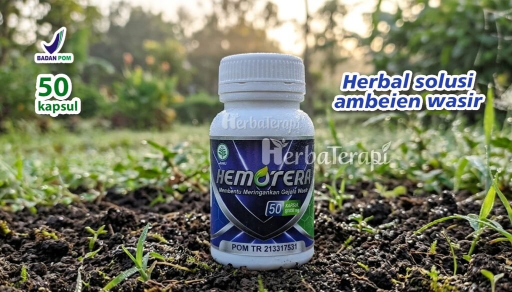 hemotera Benjolan anus terasa panas