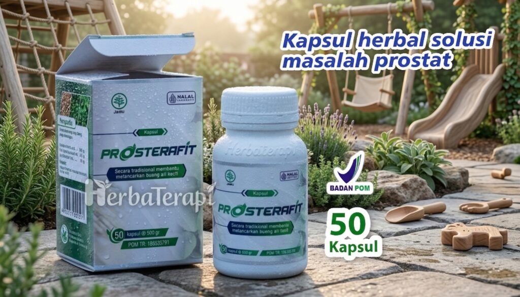 prosterafit sering menahan kencing