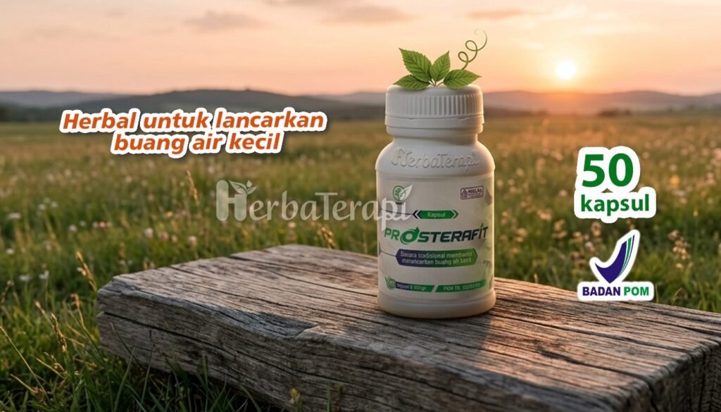 prosterafit mengatasi gejala kencing menetes