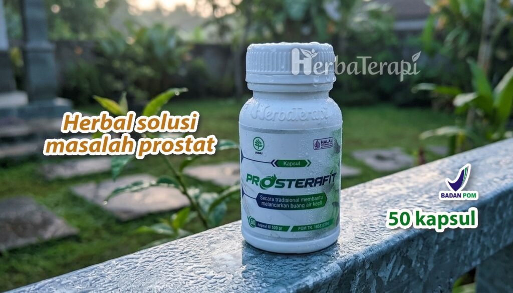 prosterafit gejala prostat bermasalah