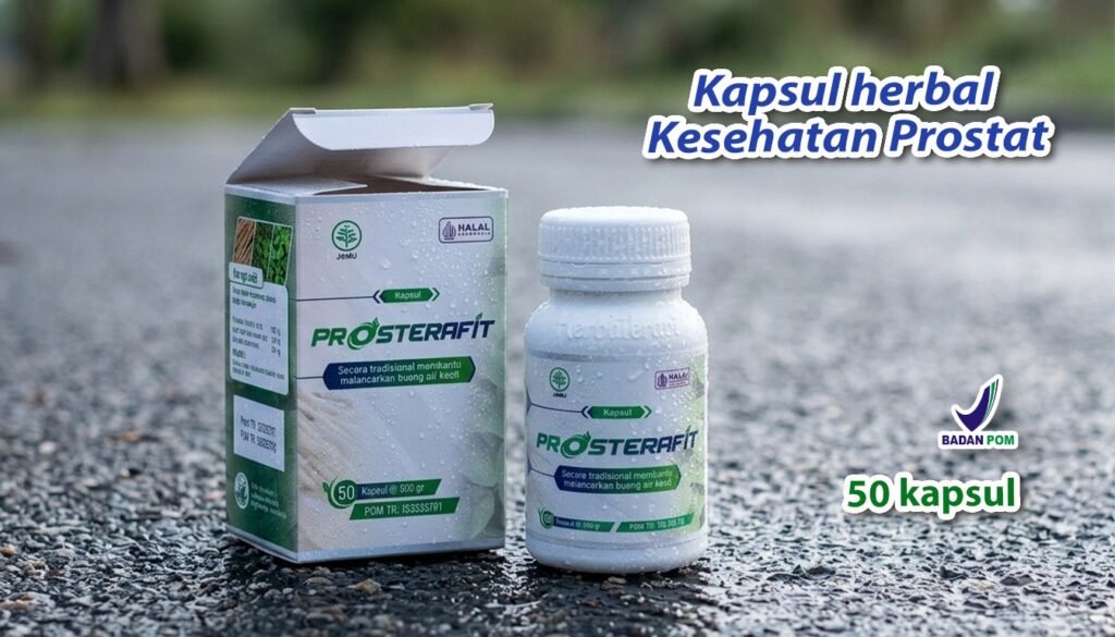prosterafit kebersihan area intim pria