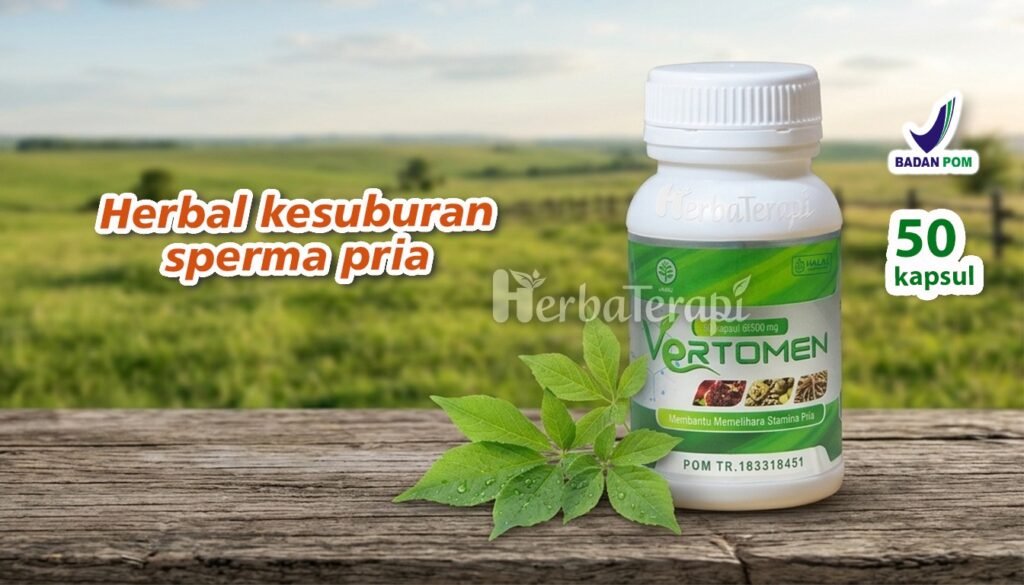 vertomen jumlah sperma terlalu sedikit