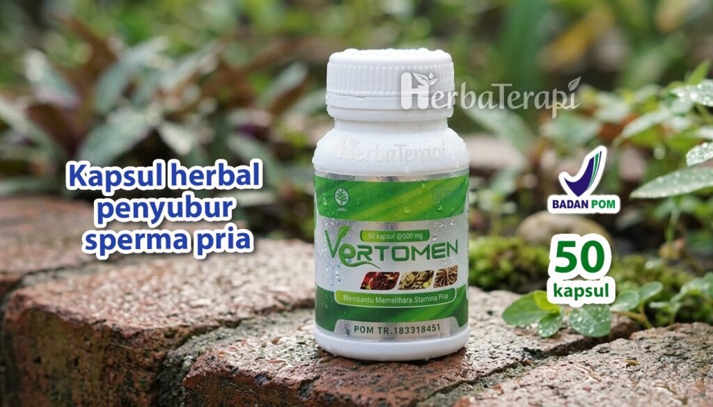 vertomen cara menambah volume sperma