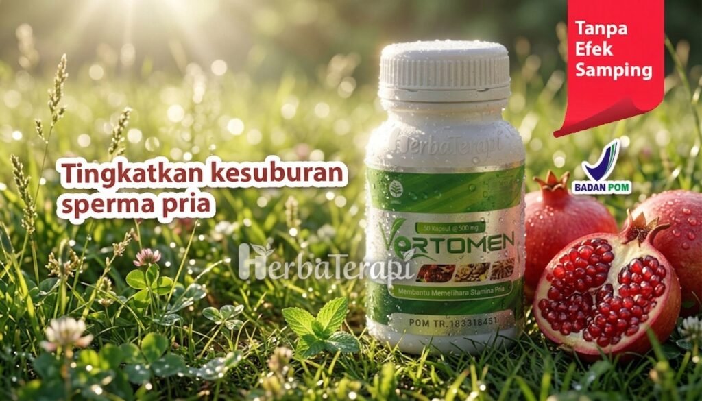vertomen cara meningkatkan volume sperma