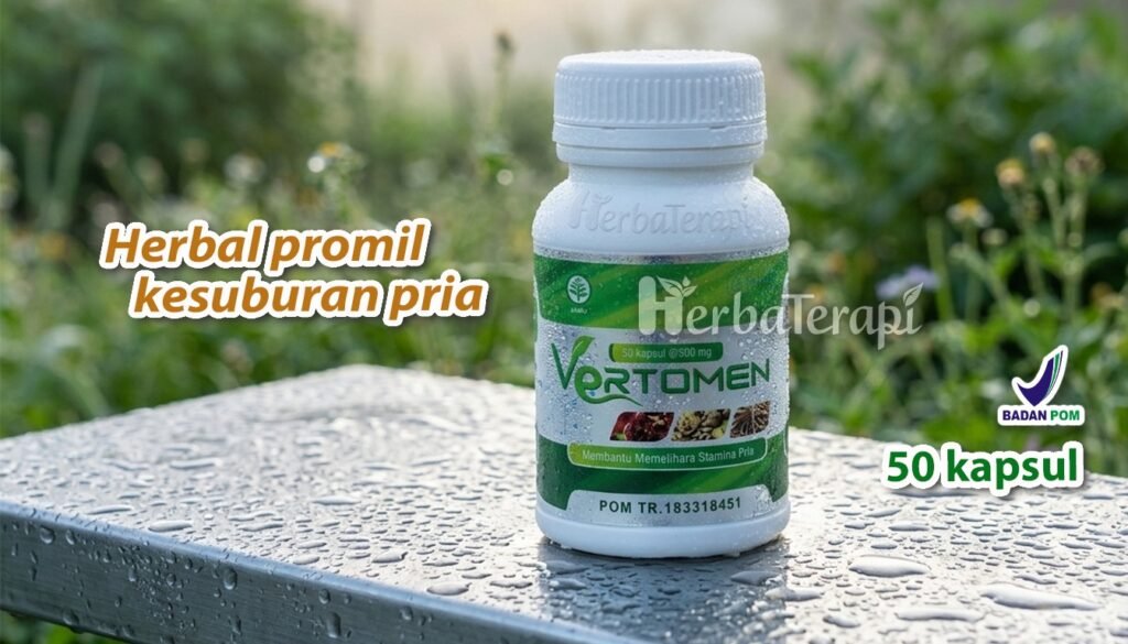 vertomen cara meningkatkan volume sperma