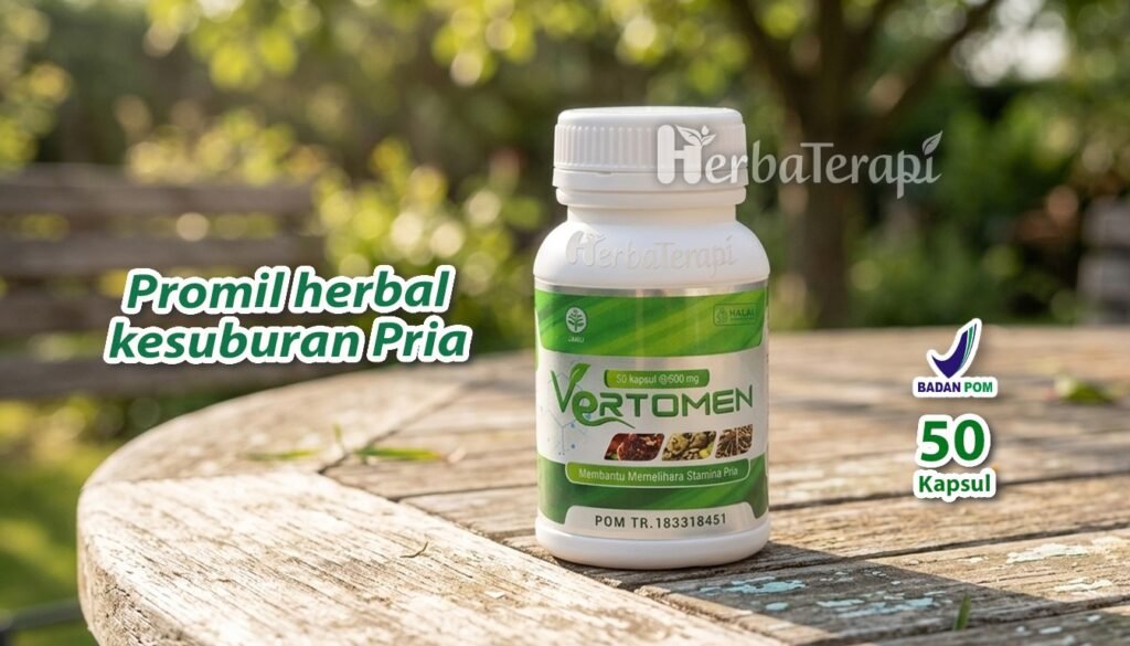 vertomen meningkatkan motilitas sperma