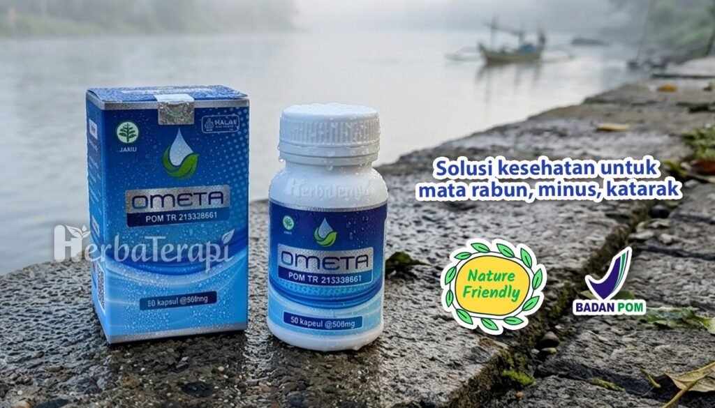 ometa Cara alami membantu menjaga ketajaman mata setiap hari