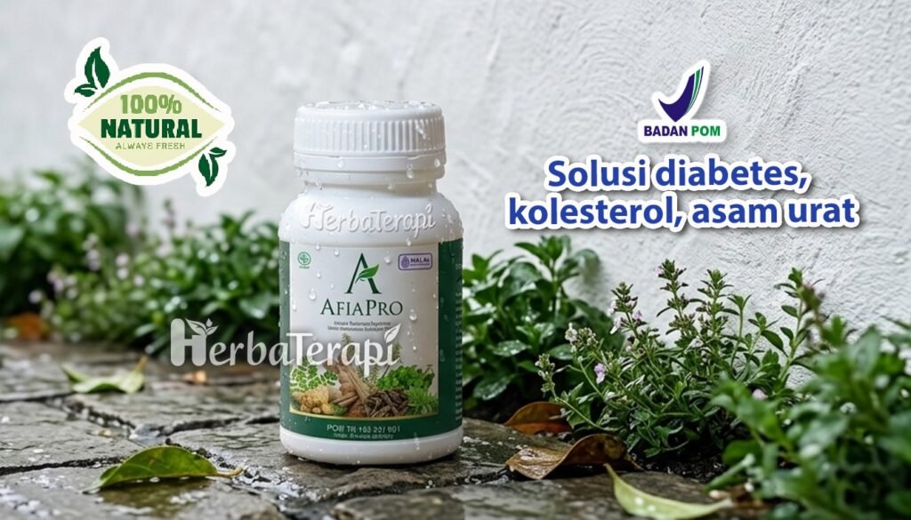 afiapro  asam urat meningkat