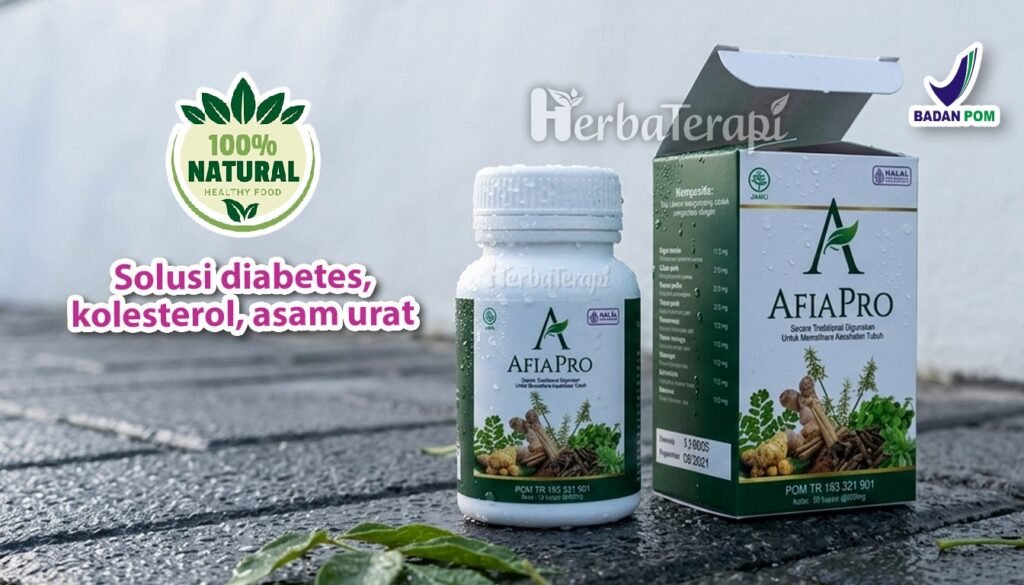 afiapro obat herbal kolesterol terlaris