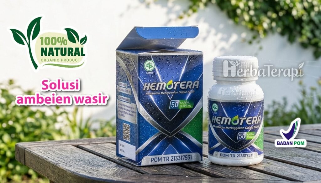 hemotera cara mengatasi benjolan ambeien