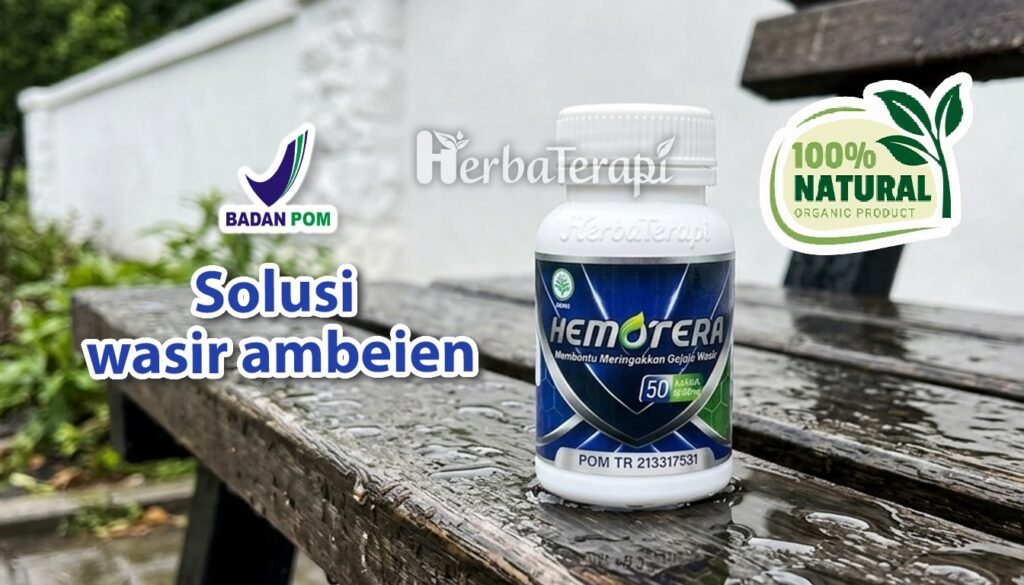 hemotera gejala ambeien kambuh