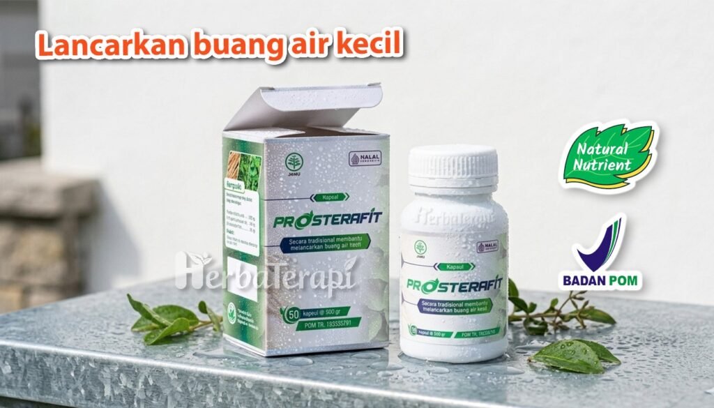 prosterafit menahan buang air kecil