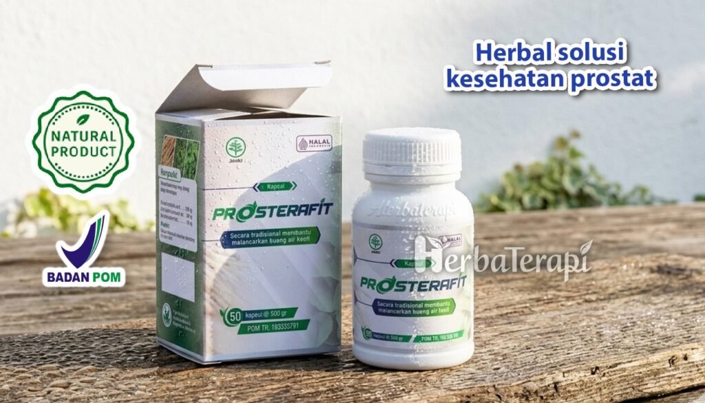prosterafit mengatasi pembengkakan prostat