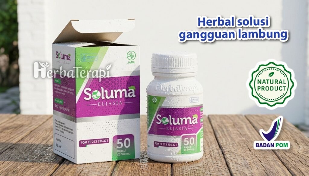 soluma cara alami menenangkan lambung