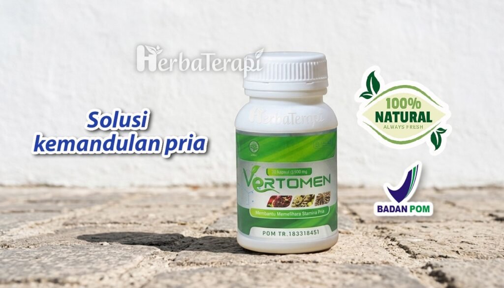 vertomen cara efektif mengentalkan sperma
